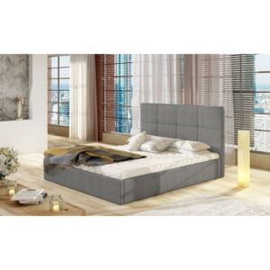 Čalouněná postel Atenso s úložním prostorem, Barva: Malmo 90, Rozměr postele: 160 x 200 cm
