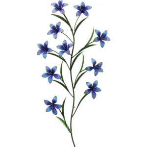 KARE DESIGN Věšák na zeď Blue Flowers
