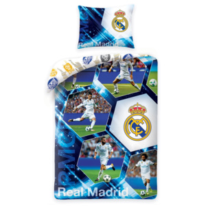 Halantex povlečení FC Real Madrid 5024BL 140x200cm + 70x90cm