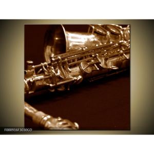 Obraz saxofonu (F000916F3030GD)