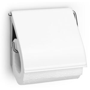 Bílý držák na toaletní papír Brabantia Spa