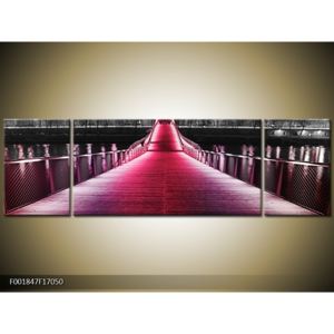 Obraz růžově osvíceného mostu (F001847F17050)