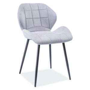Jídelní židle - HALS, různé barvy na výběr Čalounění: šedá (tap.14)