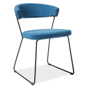 Jídelní židle - HELIX, různé barvy na výběr Čalounění: modrá (tap.82)