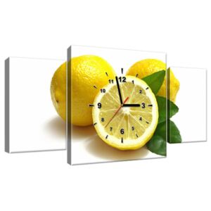 Obraz s hodinami Zdravé citrony 80x40cm ZP2247A_3AX