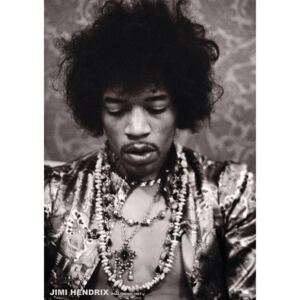 Plakát, Obraz - Jimi Hendrix - Hollywood 1967, (59,4 x 84,1 cm)