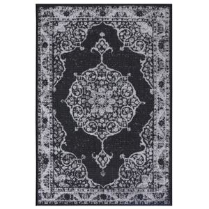Hans Home | Kusový orientální koberec Flatweave 104816 Black/Cream - 120x170