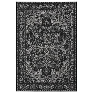 Hans Home | Kusový orientální koberec Flatweave 104807 Black/Cream - 80x150