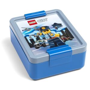 Svačinový box Lunch Box City | modrá