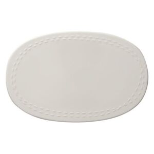Villeroy & Boch Like It´s my moment oválný talíř, bílý, 29,5 x 19 cm