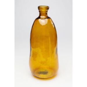 KARE DESIGN Žlutá skleněná váza Besalu Amber 51cm