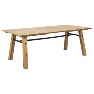 Hector Dřevěný jídelní stůl Stockholm 210 x 95 cm hnědý