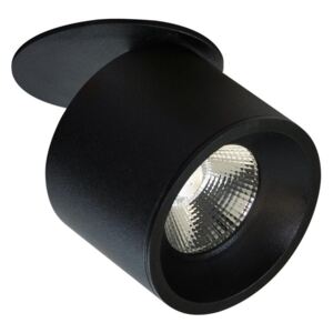 Polux LED Bodové zápustné svítidlo HARON 1xLED/15W/230V černá SA1472