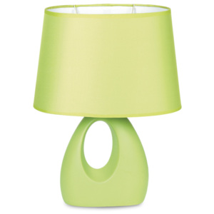 Faneurope I-LPE 018 VDE stolní lampa 1xE14 keramika zelená