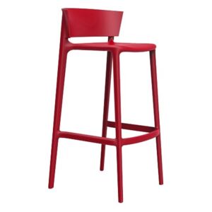 VONDOM - Barová židle AFRICA - červená