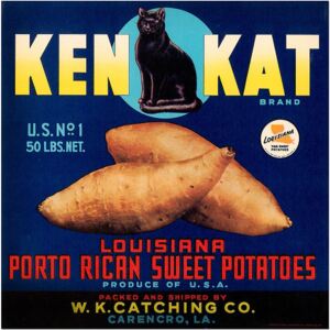 Ken Kat Brand, Louisiana - Porto Rican sweet potatoes
