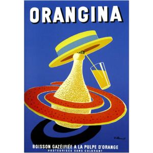 Orangina by Bernard Villemot - Vintage Poster