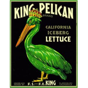 King Pelican California Lettuce - Vintage Poster
