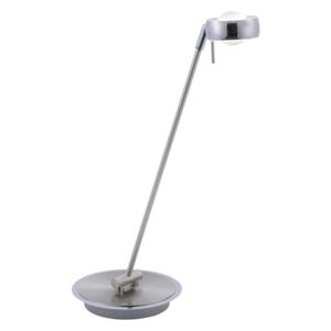 LEUCHTEN DIREKT LED stolní lampa v oceli s měnitelnou teplotou chromatičnosti a RGB vč. dálkového ovladače stmívání RGB plus 2700-5000K