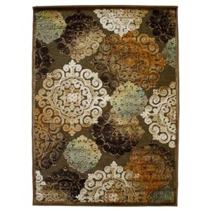 Přídodní kusový koberec Nepal 938-0001-7291-71 | hnědý Typ: 65x110 cm