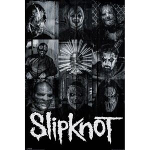 Plakát Slipknot: Masks (61 x 91,5 cm)
