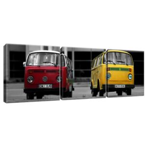 Obraz na plátně Old Volkswagen Transporter 90x30cm 1401A_3A