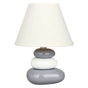Designová stolní lampa SALEM, šedobílá Rabalux SALEM 4948