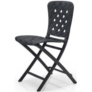 Židle Zag Spring (černá), polypropylen