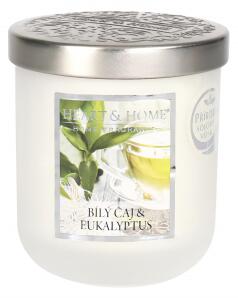 Střední svíčka - Bílý čaj a eukalyptus Albi