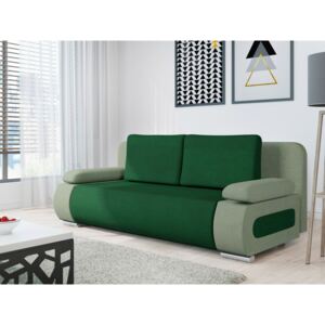 Rozkládací pohovka Ernas, Potah: korpus, opěradlo, malé polštáře: Uttario Velvet 2954 / sedadlo, doplňky, velké polštáře: Uttario Velvet 2951