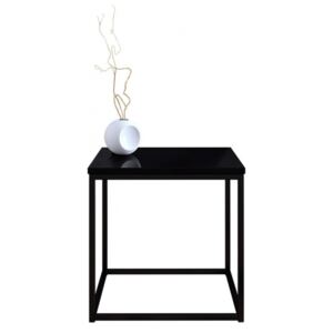 Konferenční stolek Etelka S, Barva:: černý mat + černý lesk