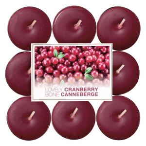 Bolsius NR Čajové 18ks Lovely Cranberry vonné svíčky
