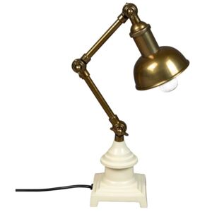 Mosazná stolní lampa DUTCHBONE VERONA
