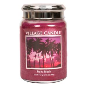 Village Candle Vonná svíčka ve skle Palmová pláž (Palm Beach) 645 g