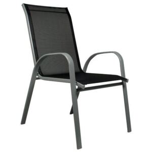 Zahradní židle stohovatelná s vysokým opěradlem - OEM D28570