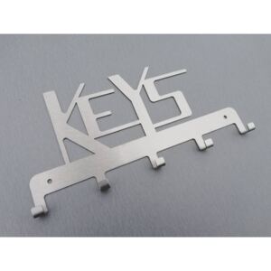 Nerezový věšák na klíče - Keys
