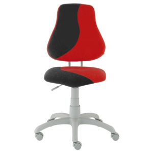Dětská rostoucí židle ALBA FUXO S-line červeno-černá