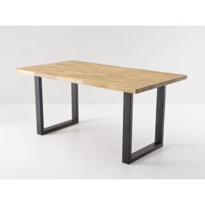 Jídelní stůl LINCOLN dub divoký Velikost stolu 160x90