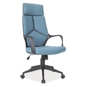 Kancelářská židle Q-199 modro/černá