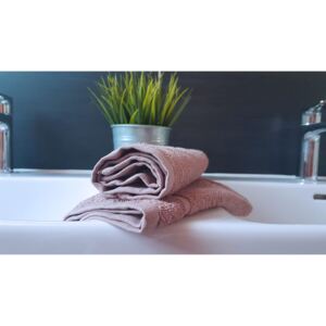 Froté ručník 30x50 - Šedohnědý