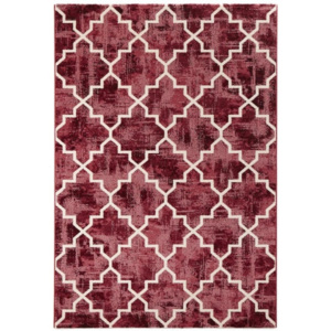 Hans Home | Kusový koberec Diamond 102440, červená - 80x150