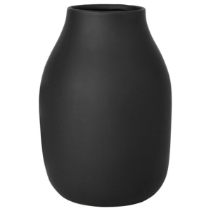 Blomus Porcelánová váza Colora černá