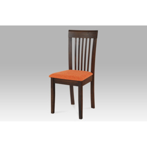Jídelní židle dřevěná dekor ořech S PODSEDÁKEM NA VÝBĚR BE1605 WAL