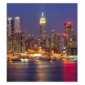 Fototapeta - Manhattan v noci + zdarma lepidlo - 225x250
