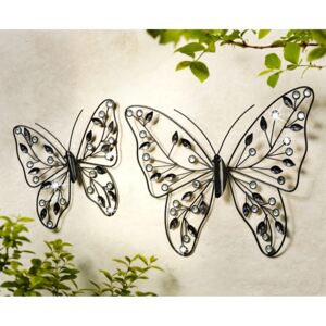 Nástěnná dekorace Motýl, 24 cm