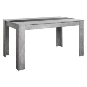 Jídelní stůl BAURU beton (Jídelní stůl)