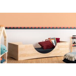 Dětská designová postel z masivu PEPE 2 - 140x70 cm