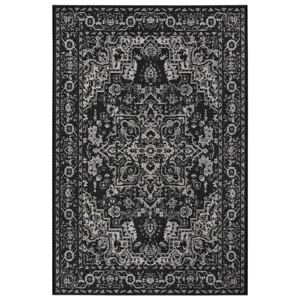 Hanse Home Collection koberce Kusový orientální koberec Flatweave 104807 Black/Cream - 80x150 cm