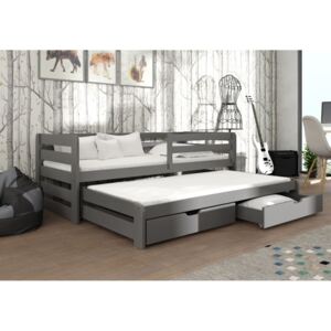 Rozkládací postel Senso s úložným prostorem 80x180 cm