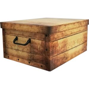 Skládací úložná krabice Compactor Country - karton box 50 x 40 x 25 cm